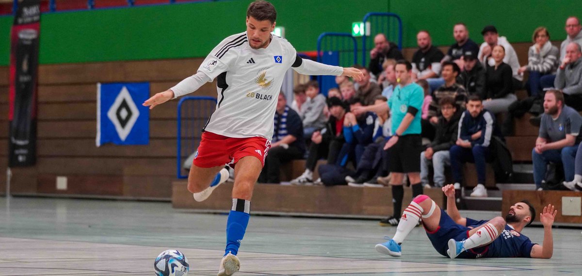 HSV Futsaler feiern Heimsieg gegen Fortuna Düsseldorf HSV Futsal